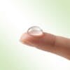 alo intima clear gel texture close-up on fingertip alo intima clear gel texture close-up on fingertip